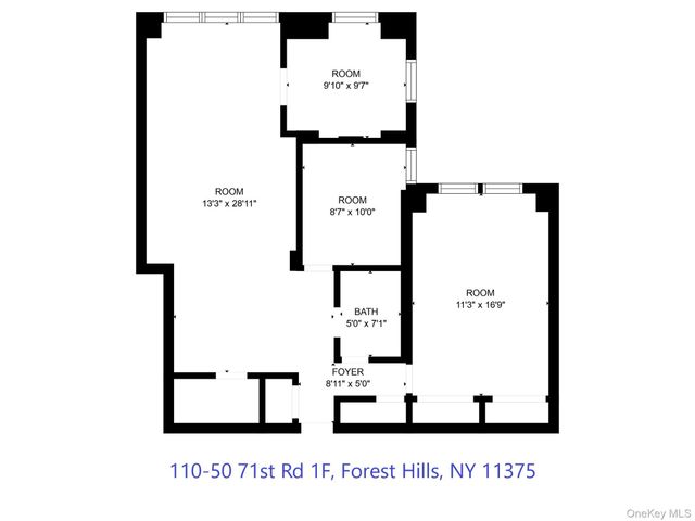 110-50 71st Road 1F, Forest Hills, NY 11375