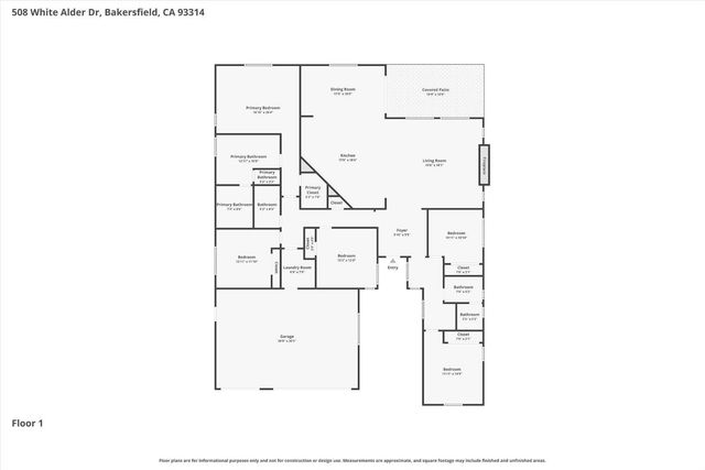 508 White Alder Drive, Bakersfield, CA 93314