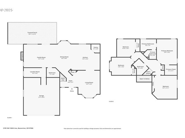 2195 Nw 160TH Ave, Beaverton, OR 97006