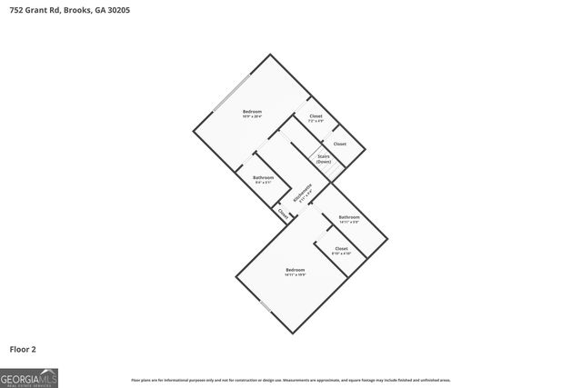 752 Grant Road, Brooks, GA 30205