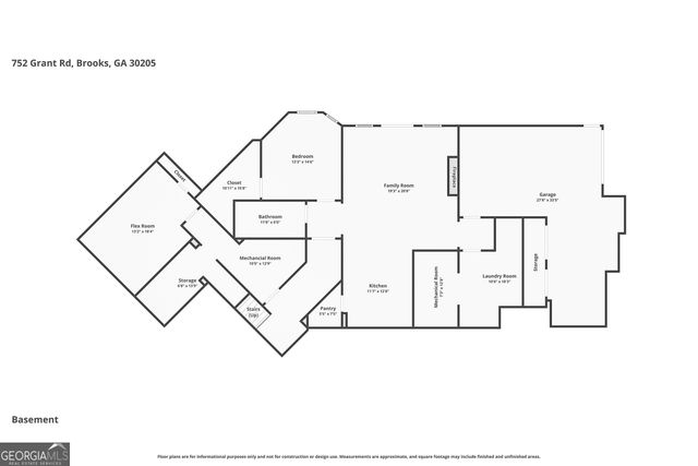 752 Grant Road, Brooks, GA 30205