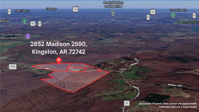 2852 Madison CR 2590, Kingston, AR 72742