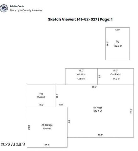 6730 E EL PASO Street, Mesa, AZ 85205