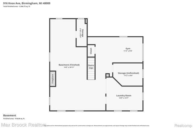 916 Knox Street, Birmingham, MI 48009
