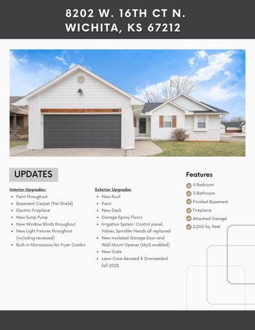 8202 W 16th Ct N, Wichita, KS 67212