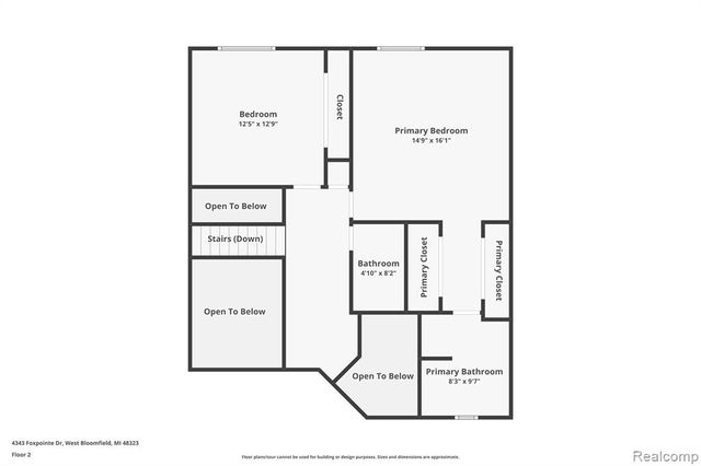 4343 Foxpointe Drive, West Bloomfield, MI 48323