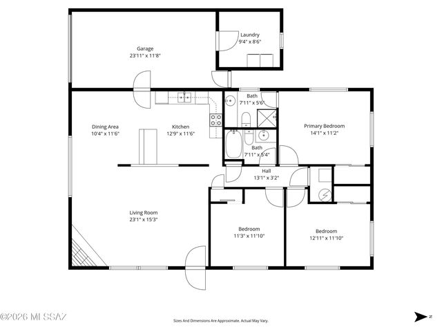 5819 E Rosewood Street, Tucson, AZ 85711