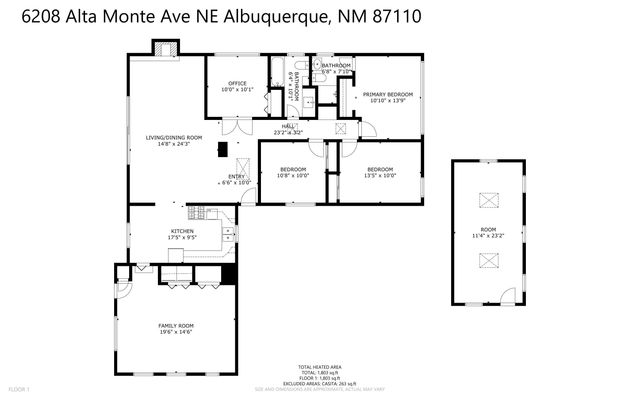 6208 Alta Monte Avenue NE, Albuquerque, NM 87110