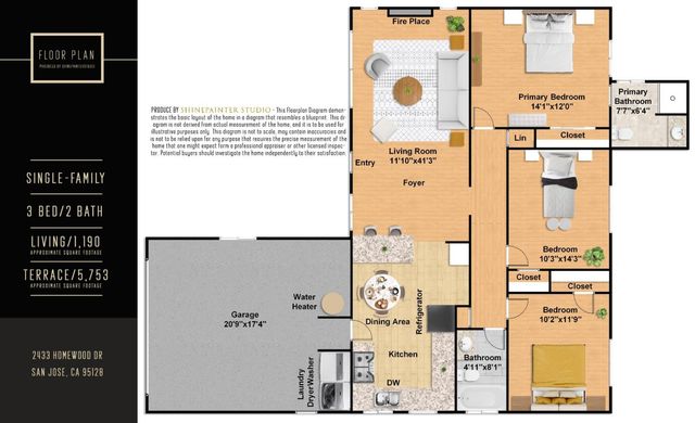 2433 Homewood Drive, San Jose, CA 95128
