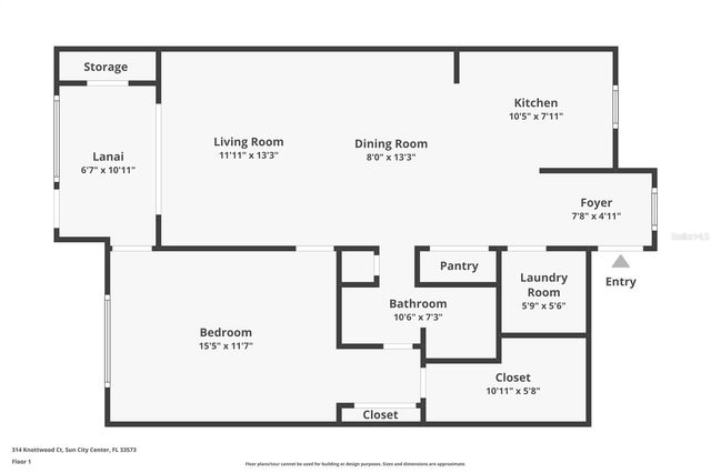 314 KNOTTWOOD COURT 314, Sun City Center, FL 33573