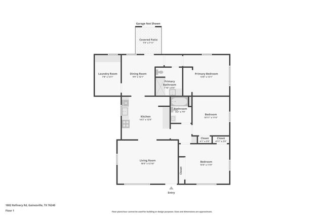 1802 Refinery Road, Gainesville, TX 76240