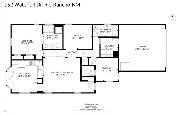 952 Waterfall Drive NE, Rio Rancho, NM 87144