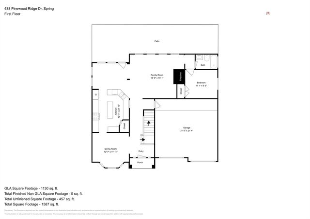 438 Pinewood Ridge Drive, Spring, TX 77386