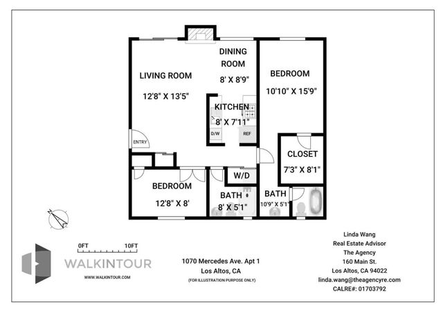 1070 Mercedes Avenue 1, Los Altos, CA 94022