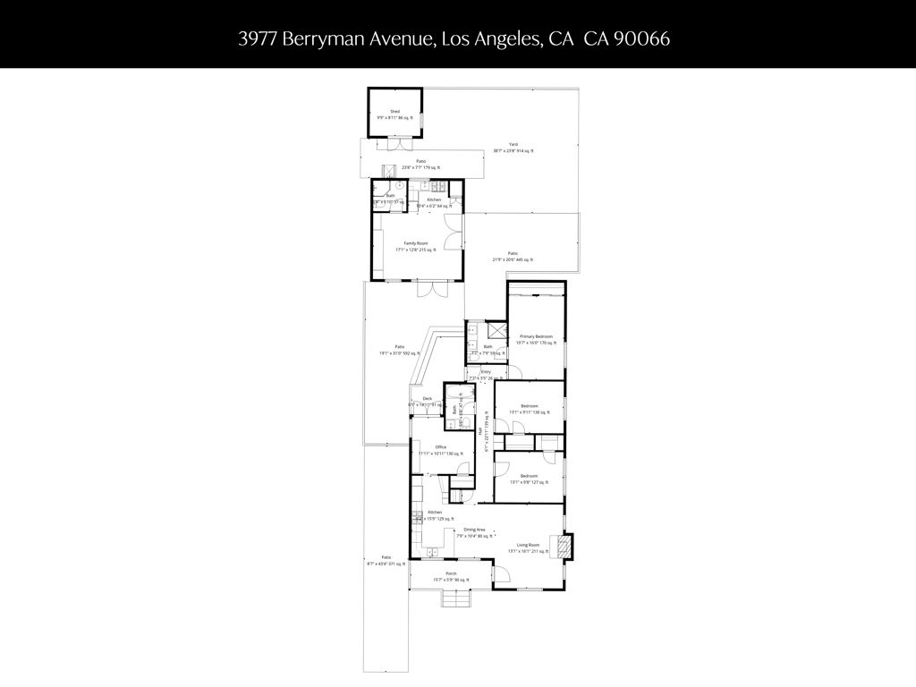 3977 Berryman Avenue, Los Angeles, CA 90066
