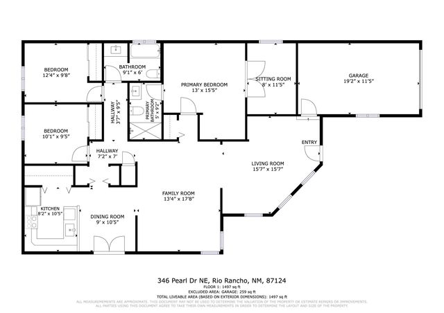 346 Pearl Drive NE, Rio Rancho, NM 87124
