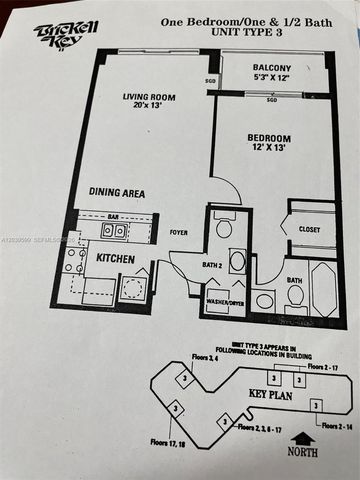 540 Brickell Key Drive 1025, Miami, FL 33131