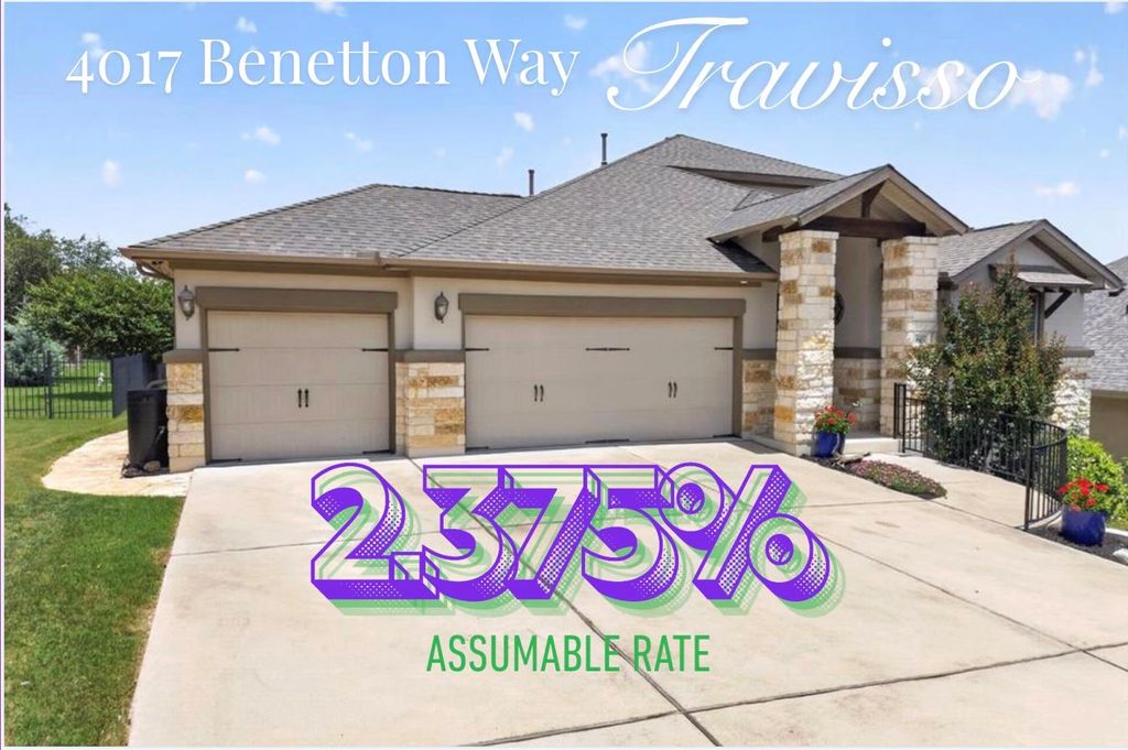 4017 Benetton WAY, Leander, TX 78641