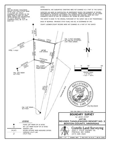 Lot 81 Tanglewood Resort 2, Rogers, AR 72756