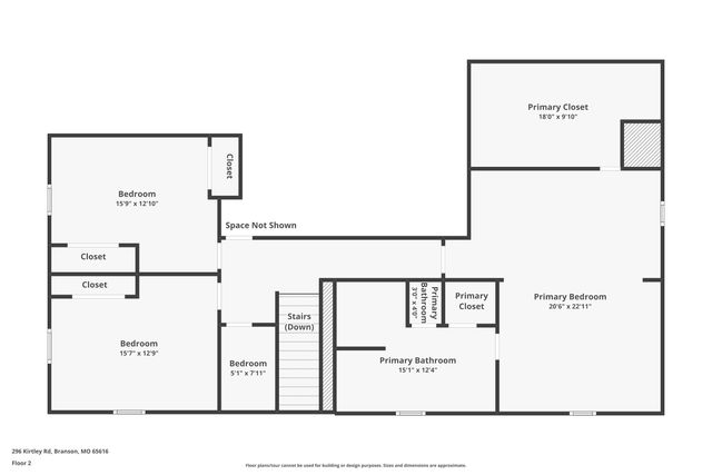 296 Kirtley Road, Branson, MO 65616
