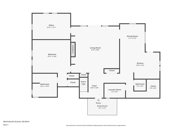 296 Kirtley Road, Branson, MO 65616