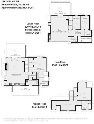 1367 Old Mill Road, Hendersonville, NC 28792