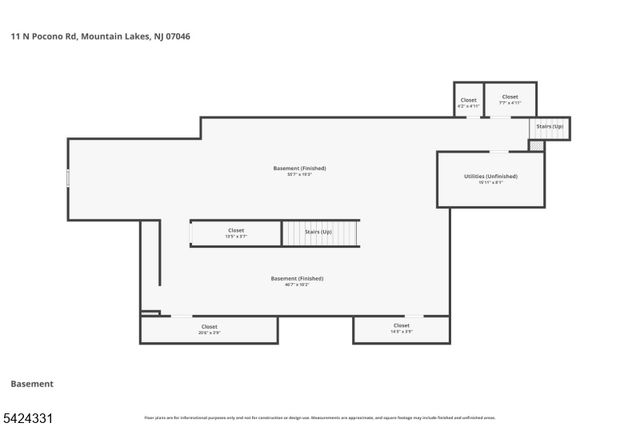 11 N Pocono Rd, Mountain Lakes Boro, NJ 07046
