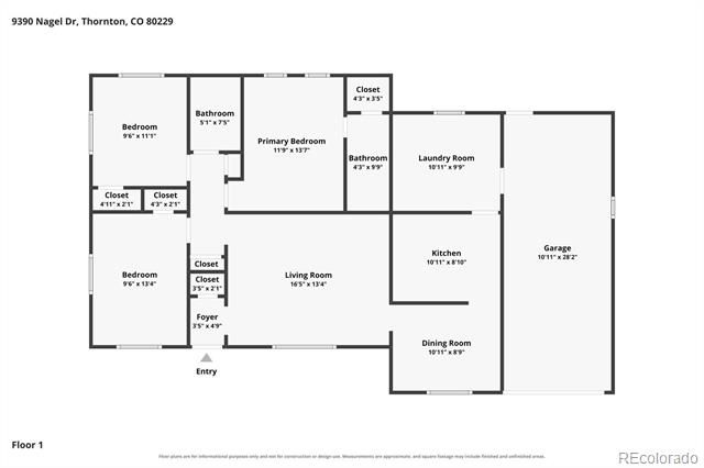 9390 Nagel Drive, Denver, CO 80229