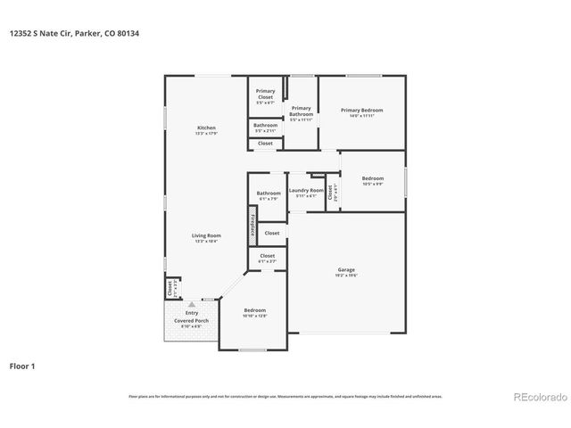 12352 Nate Cir, Parker, CO 80134