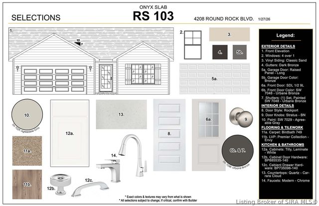 4208 - LOT 103 Round Rock Boulevard, Charlestown, IN 47111