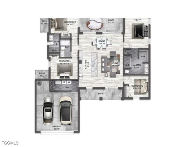 3603 NE 9th AVE, Cape Coral, FL 33909