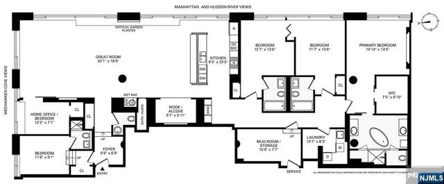 1500 Hudson Street 11FG, Hoboken, NJ 07030