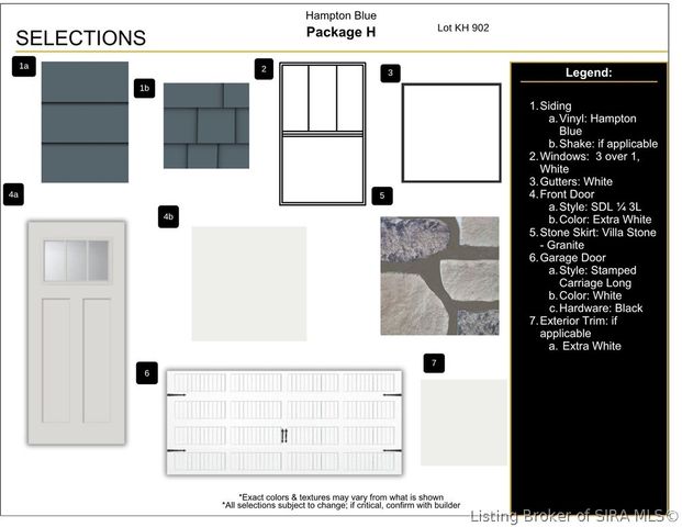 8125 - LOT 902 Zelpha Boulevard, Georgetown, IN 47122