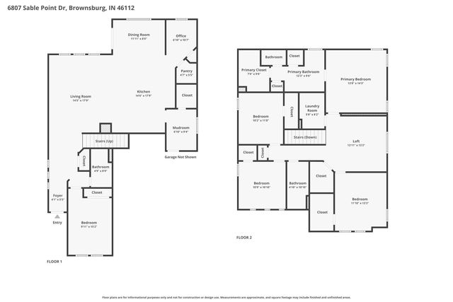 6807 Sable Point Drive, Brownsburg, IN 46112