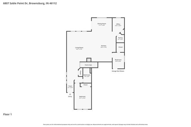 6807 Sable Point Drive, Brownsburg, IN 46112