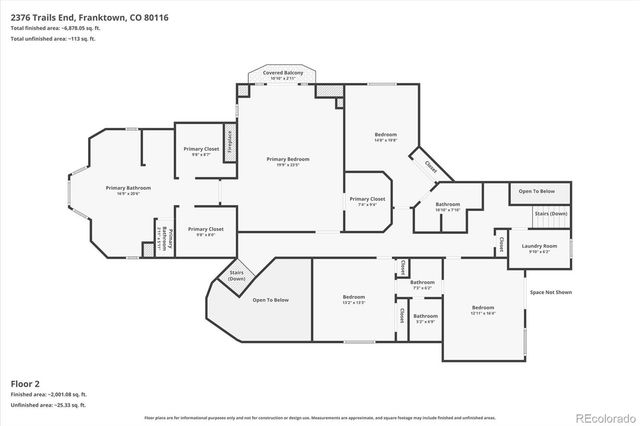 2376 Trails End, Franktown, CO 80116