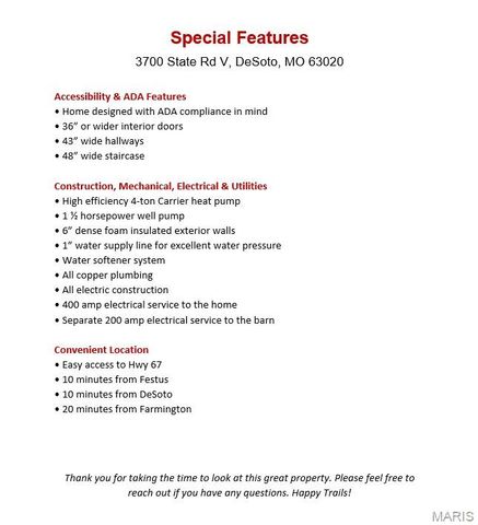 3700 State Road V, De Soto, MO 63020