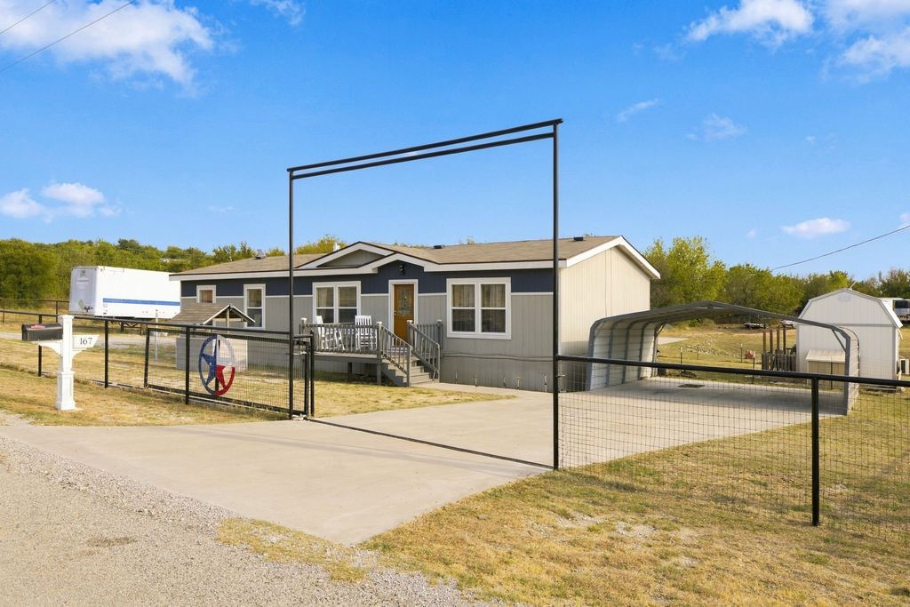 167 Denton Heights Lane, Weatherford, TX 76085 — exterior