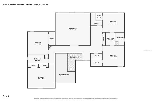 3038 MARBLE CREST DRIVE, Land O Lakes, FL 34638