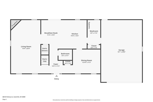 688 W Hickory LANE, Saukville, WI 53080