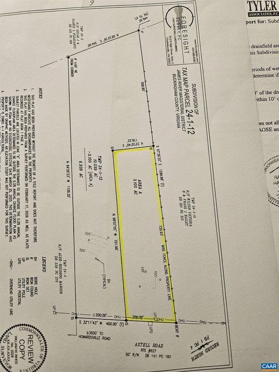 Image 12 of property listing at 3.1 AC AXTELL RD, Howardsville, VA 24562