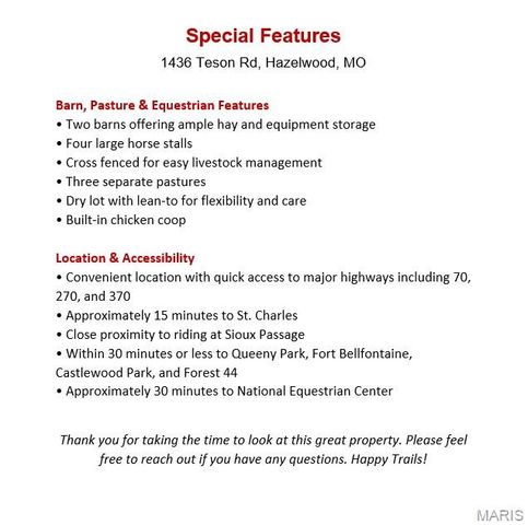1436 Teson Road, Hazelwood, MO 63042
