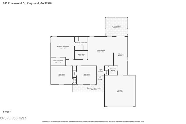 240 Creekwood Drive, Kingsland, GA 31548