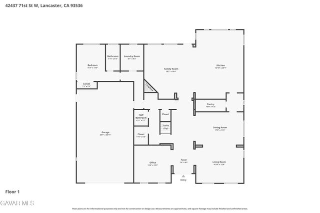 42437 W 71st Street, Lancaster, CA 93536