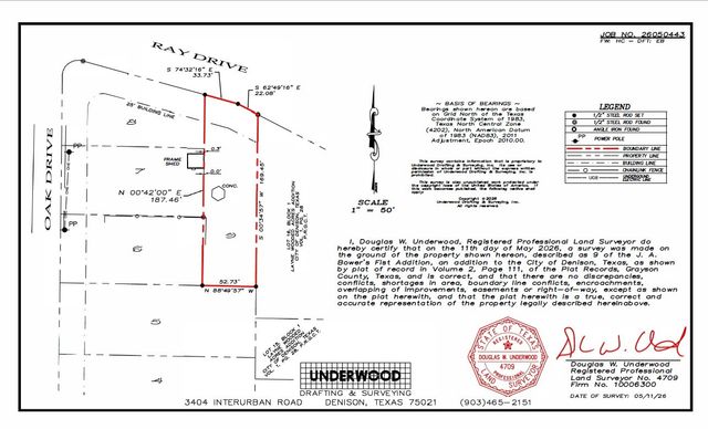 2760 Ray Drive, Denison, TX 75020