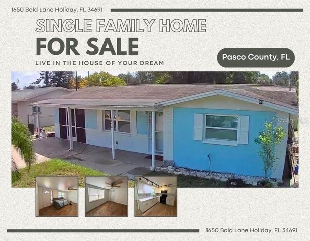 1650 BOLD LANE, Holiday, FL 34691