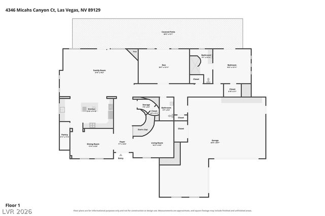4346 Micahs Canyon Court, Las Vegas, NV 89129