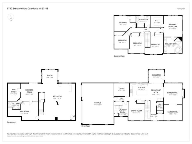 5780 Stefanie WAY, Caledonia, WI 53108