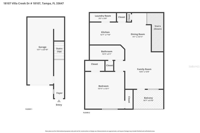 18107 VILLA CREEK DRIVE 18107, Tampa, FL 33647