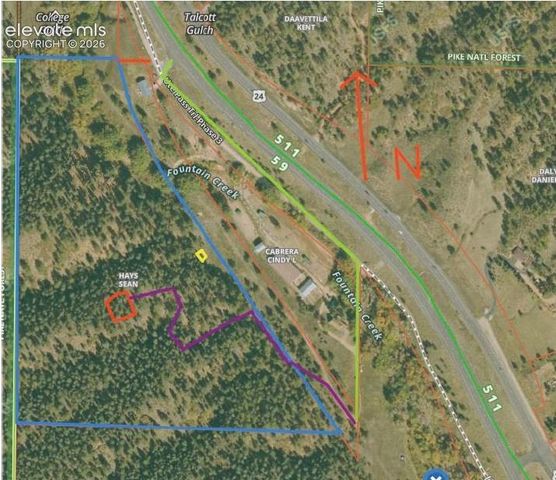 10905 W Highway 24, Green Mountain Falls, CO 80819